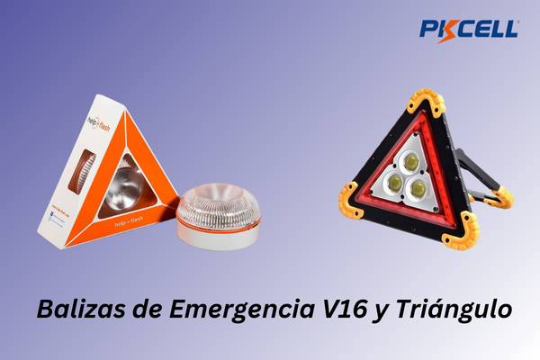 Balizas de Emergencia V16 y Triángulo