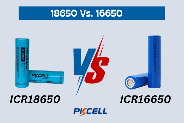 18650 vs 16650 battery