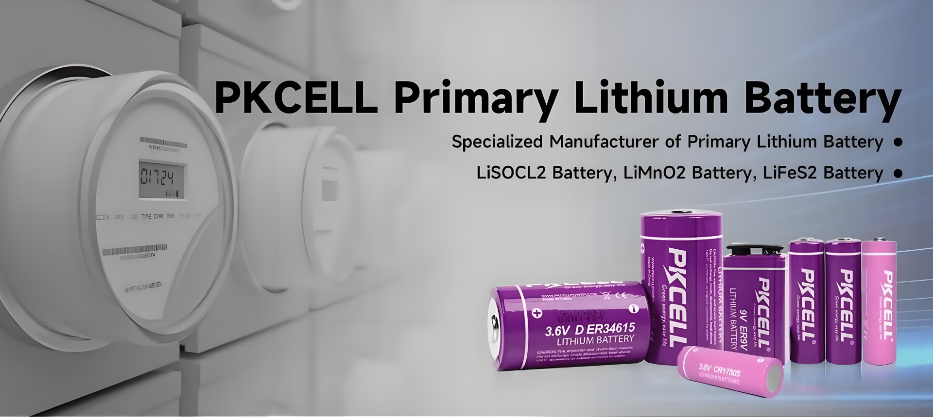 pkcell primary lithium battery