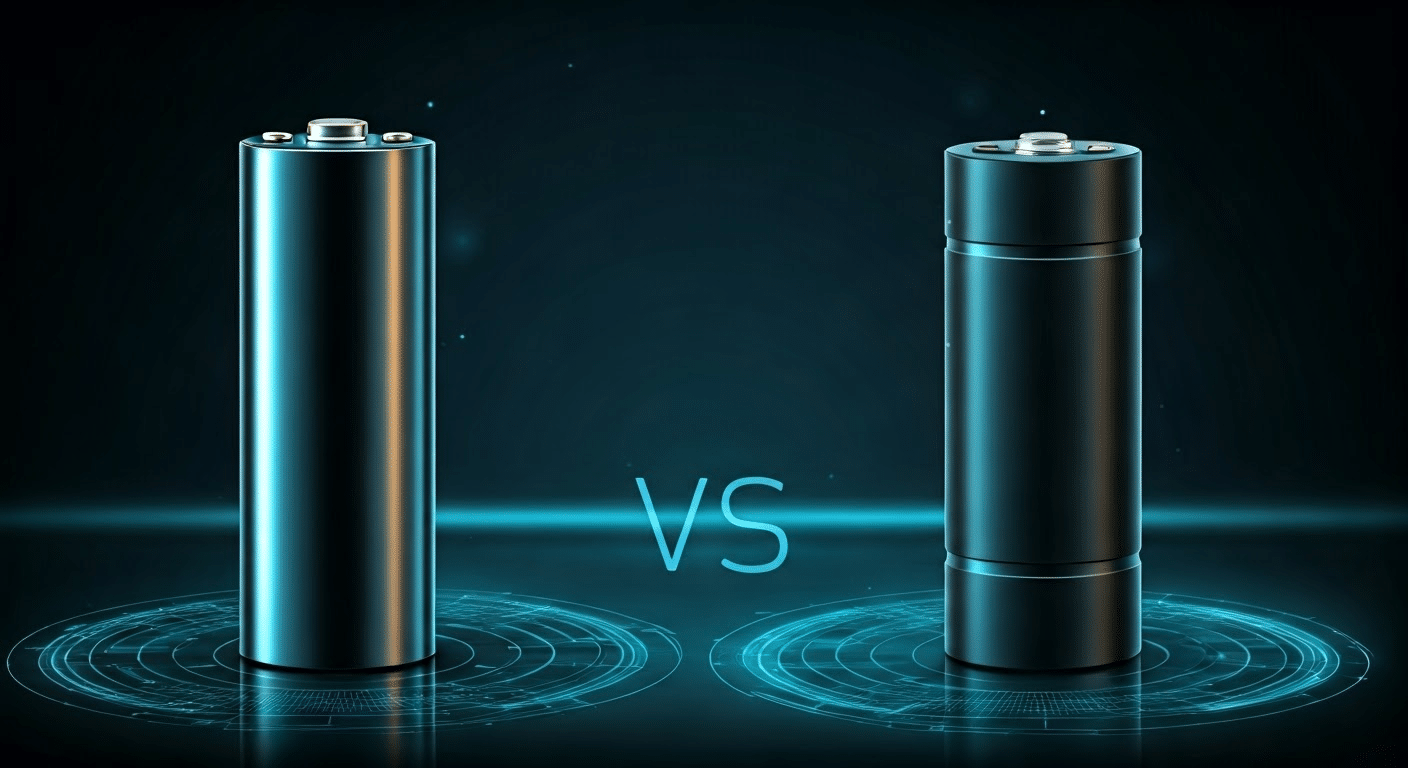 Comparison of lithium-ion and lithium-polymer batteries.