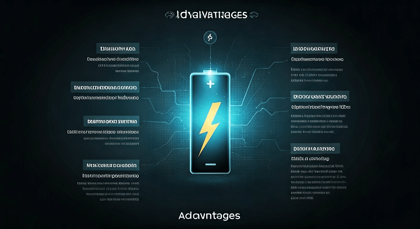 Avantages et inconvénients des batteries lithium-ion.