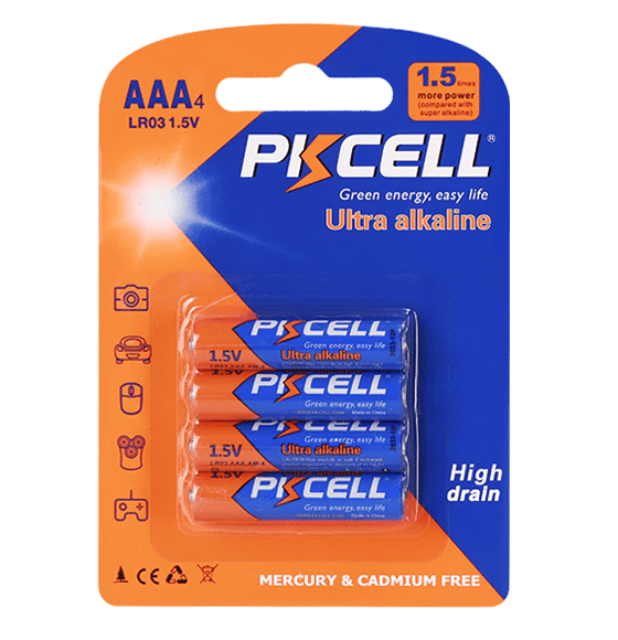 Duracell - Simply LR03/ MN2400 - 1.5V Alkaline AAA Batteries - 4, 8 & 12 Pack