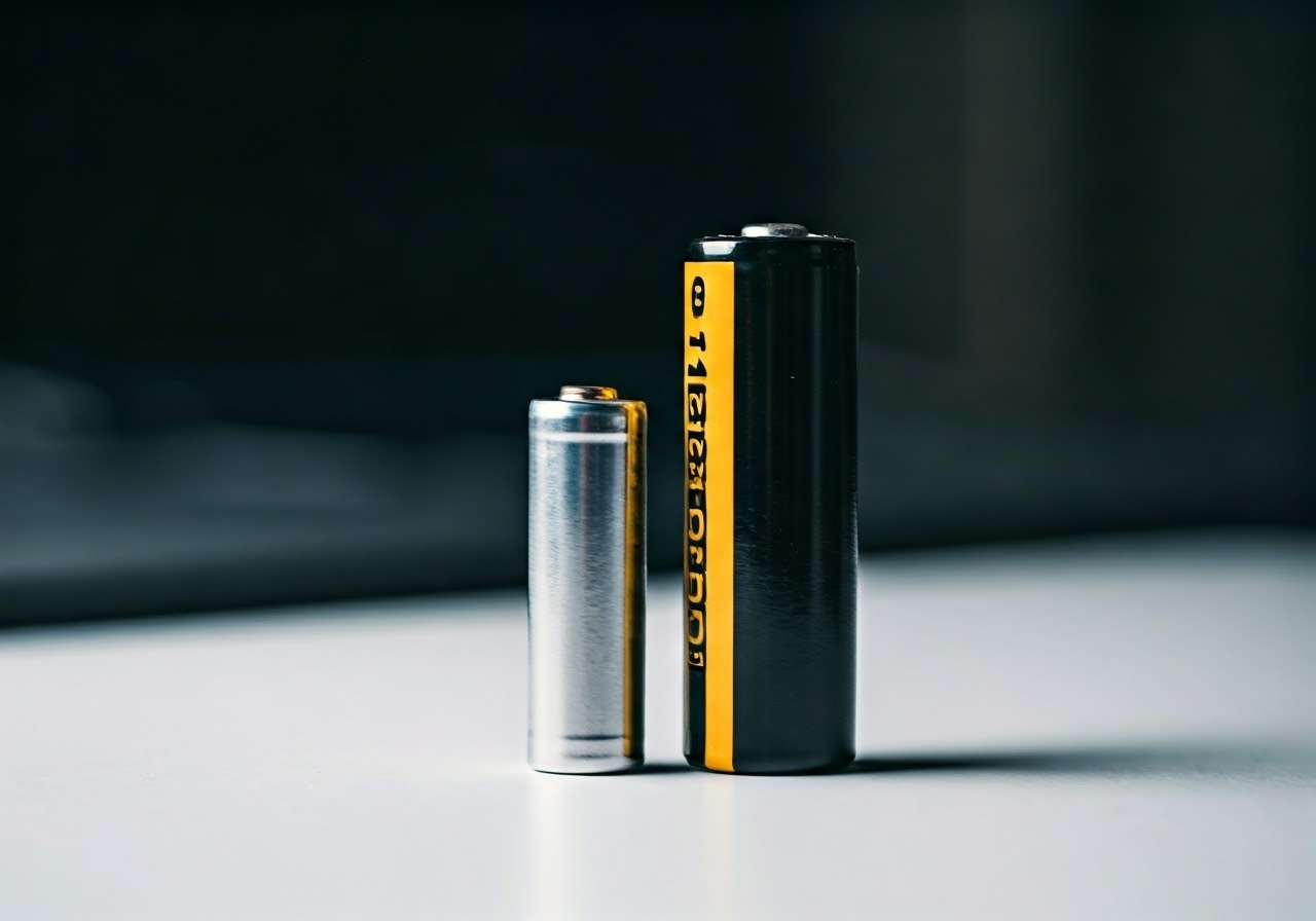 18650 vs. CR123-Batterien 