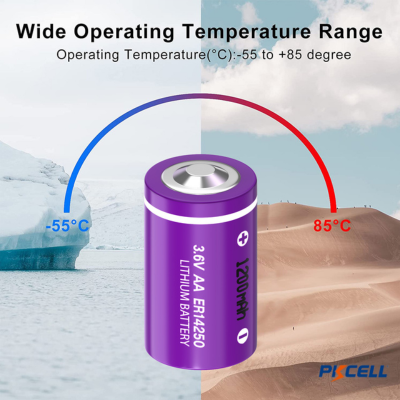 pkcell lisocl2 battery has wide operating temperature